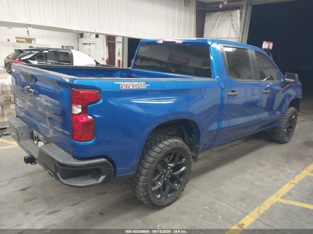 3GCPDCED1NG522106 Chevrolet Silverado 1500 4wd Short Bed Custom Trail Boss