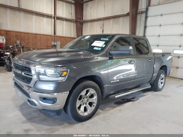 2019 Ram 1500 Big Horn/lone Star  4x4 5'7 Box მანქანა იყიდება აუქციონზე, vin: 1C6SRFFT3KN544444, აუქციონის ნომერი: 45388671