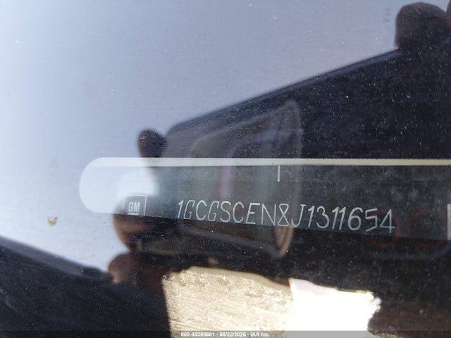 1GCGSCEN8J1311654 Chevrolet Colorado Lt