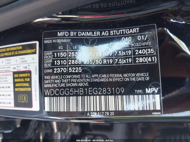 Продаж на аукціоні авто 2014 Mercedes-benz Glk 350, vin: WDCGG5HB1EG283109, номер лоту: 45388745