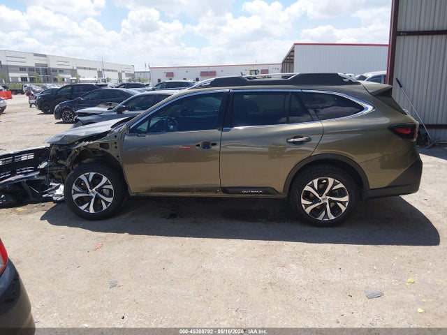 2022 Subaru Outback Touring მანქანა იყიდება აუქციონზე, vin: 4S4BTAPC6N3123387, აუქციონის ნომერი: 45388792