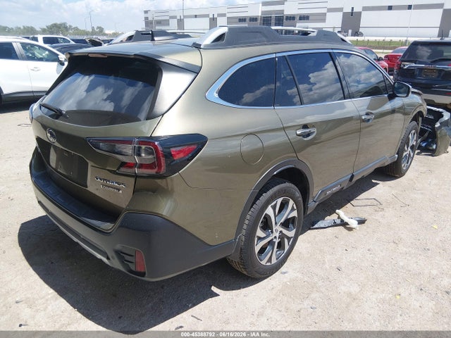 2022 Subaru Outback Touring მანქანა იყიდება აუქციონზე, vin: 4S4BTAPC6N3123387, აუქციონის ნომერი: 45388792