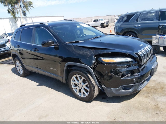 2018 Jeep Cherokee Latitude Plus Fwd მანქანა იყიდება აუქციონზე, vin: 1C4PJLLB3JD560924, აუქციონის ნომერი: 45388822
