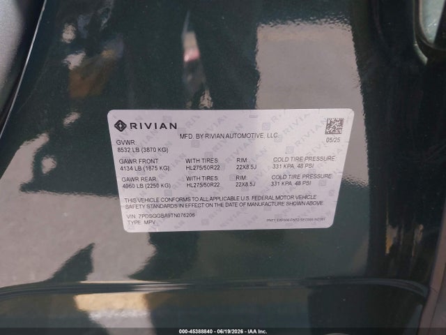 Rivian R1s 2026 7PDSGGBA9TN076206 Image 21