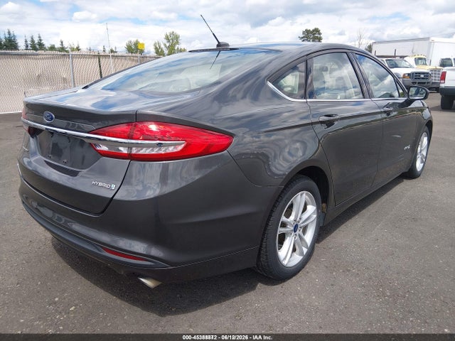 Ford Fusion Hybrid S 2018 3FA6P0UUXJR279029 Image 4