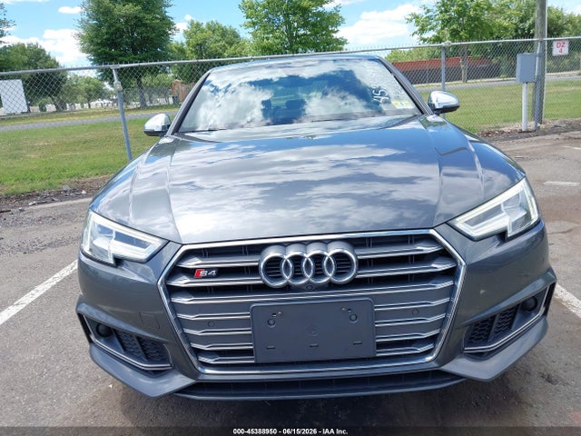 2018 Audi S4 3.0t Premium Plus მანქანა იყიდება აუქციონზე, vin: WAUC4BF42JA003837, აუქციონის ნომერი: 45388950