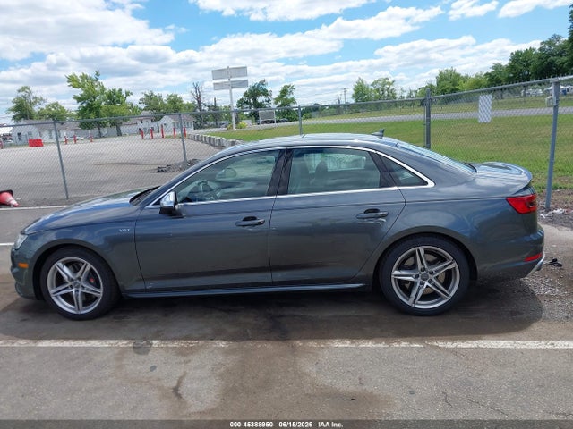 2018 Audi S4 3.0t Premium Plus მანქანა იყიდება აუქციონზე, vin: WAUC4BF42JA003837, აუქციონის ნომერი: 45388950