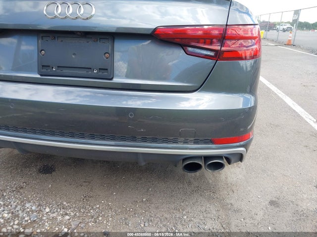 2018 Audi S4 3.0t Premium Plus მანქანა იყიდება აუქციონზე, vin: WAUC4BF42JA003837, აუქციონის ნომერი: 45388950