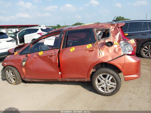 45388974 :رقم المزاد ، JHMGD38607S017892 vin ، 2007 Honda Fit Sport مزاد بيع