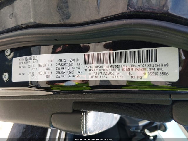 Продаж на аукціоні авто 2015 Jeep Cherokee Latitude, vin: 1C4PJMCB0FW788526, номер лоту: 45389029