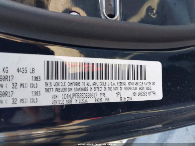 Jeep Patriot Latitude 2014 1C4NJPFB2ED630817 Image 9