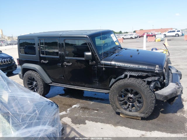2016 Jeep Wrangler Unlimited Black Bear მანქანა იყიდება აუქციონზე, vin: 1C4BJWDG8GL109265, აუქციონის ნომერი: 45389067