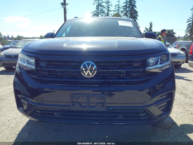 1V2SR2CA4PC547911 Volkswagen Atlas 3.6l V6 Sel R-line Black
