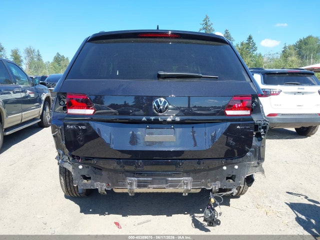1V2SR2CA4PC547911 Volkswagen Atlas 3.6l V6 Sel R-line Black