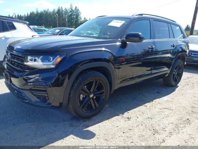 1V2SR2CA4PC547911 Volkswagen Atlas 3.6l V6 Sel R-line Black