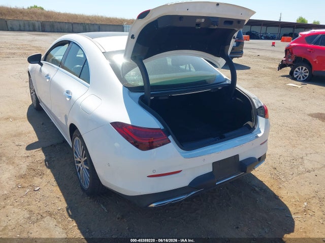 Aukcja sprzedaży 2025 Mercedes-benz Cla 250 Coupe, vin: W1K5J4GB4SN521798, numer aukcji: 45389220