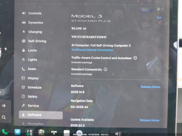 Aukcja sprzedaży 2019 Tesla Model 3 Long Range/mid Range/standard Range/standard Range Plus, vin: 5YJ3E1EA6KF310910, numer aukcji: 45389396