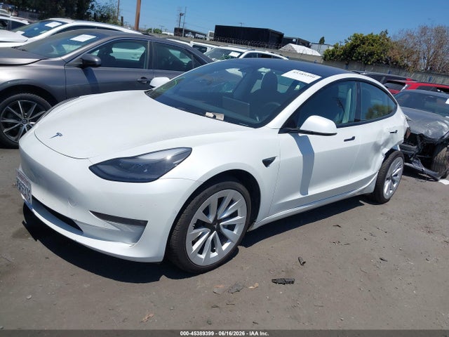 Продаж на аукціоні авто 2022 Tesla Model 3 Long Range Dual Motor All-wheel Drive, vin: 5YJ3E1EBXNF246660, номер лоту: 45389399