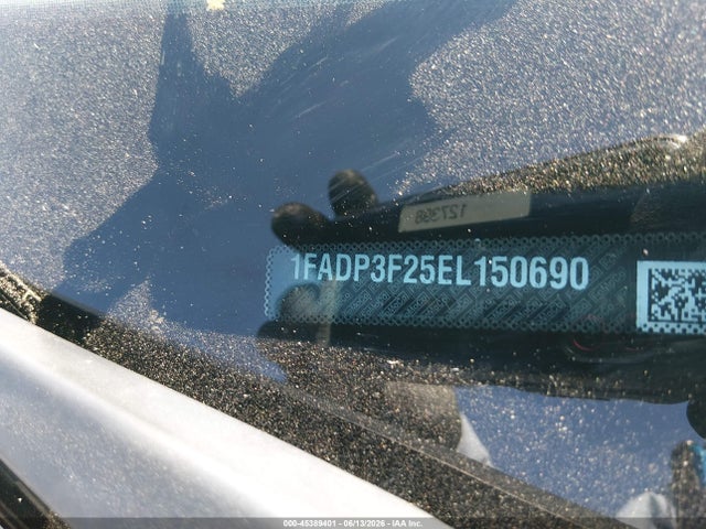 Ford FOCUS SE 2014 1FADP3F25EL150690 Image 9