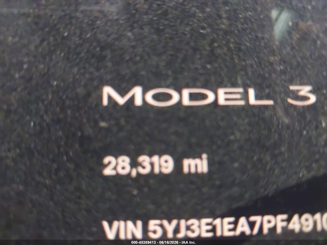 Tesla Model 3 Rear-wheel Drive 2023 5YJ3E1EA7PF491054 Image 7