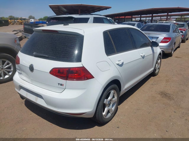 Aukcja sprzedaży 2015 Volkswagen Golf Tsi Sel 4-door, vin: 3VW217AU4FM002725, numer aukcji: 45389455