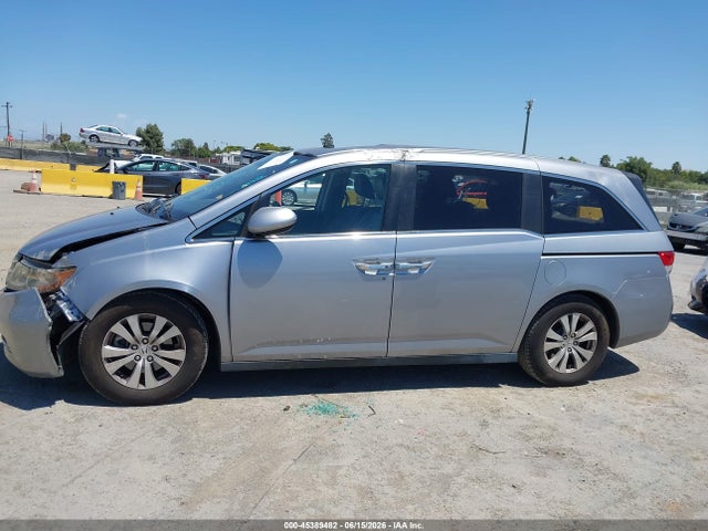 45389482 :رقم المزاد ، 5FNRL5H62GB058319 vin ، 2016 Honda Odyssey Ex-l مزاد بيع