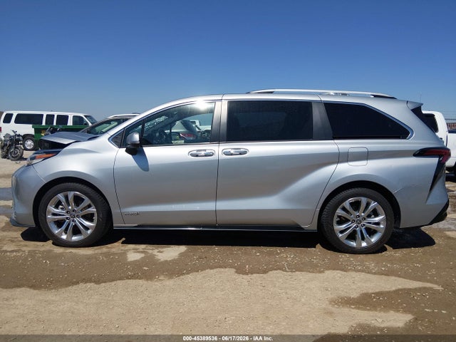 Aukcja sprzedaży 2021 Toyota Sienna Platinum, vin: 5TDERKEC5MS067657, numer aukcji: 45389536