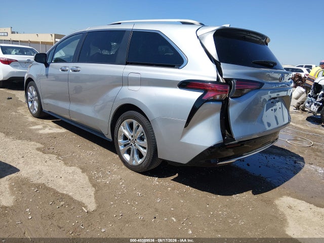 Aukcja sprzedaży 2021 Toyota Sienna Platinum, vin: 5TDERKEC5MS067657, numer aukcji: 45389536