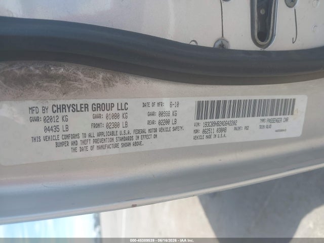 Продаж на аукціоні авто 2010 Dodge Caliber Sxt, vin: 1B3CB4HA1AD652066, номер лоту: 45389539