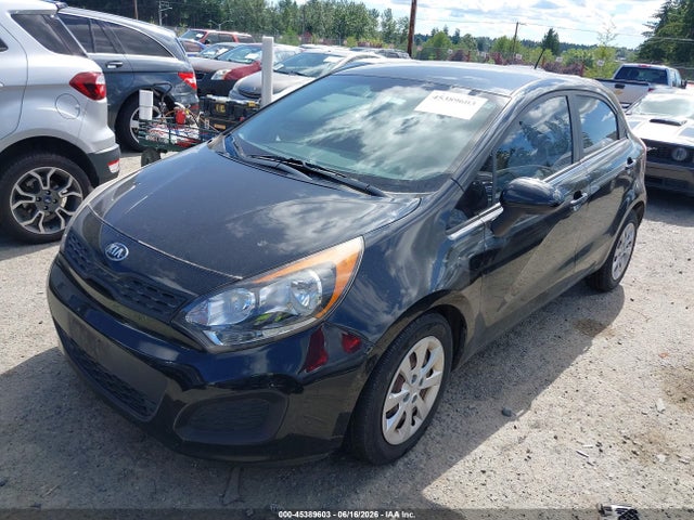 KIA RIO LX 2014 KNADM5A31E6355417 Image 2