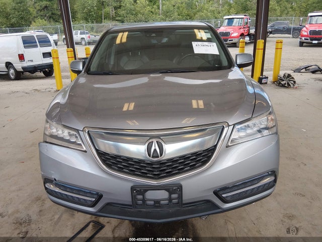 45389617 :رقم المزاد ، 5FRYD4H44GB050125 vin ، 2016 Acura Mdx Technology   Acurawatch Plus Packages/technology Package مزاد بيع