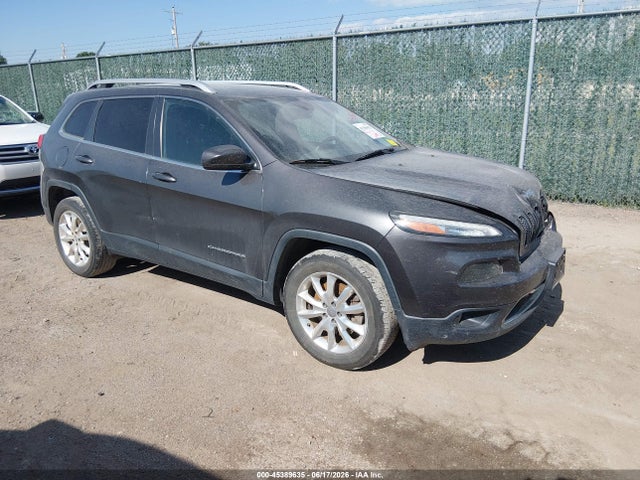 2015 Jeep Cherokee Limited მანქანა იყიდება აუქციონზე, vin: 1C4PJMDS7FW680984, აუქციონის ნომერი: 45389635