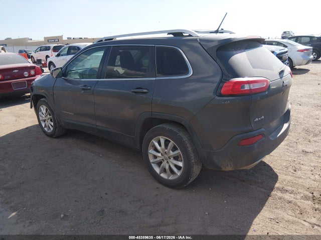 2015 Jeep Cherokee Limited მანქანა იყიდება აუქციონზე, vin: 1C4PJMDS7FW680984, აუქციონის ნომერი: 45389635