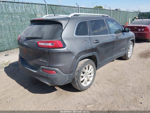 2015 Jeep Cherokee Limited მანქანა იყიდება აუქციონზე, vin: 1C4PJMDS7FW680984, აუქციონის ნომერი: 45389635