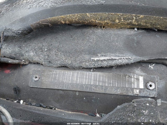 2011 Cadillac Cts Performance მანქანა იყიდება აუქციონზე, vin: 1G6DK5EY1B0166623, აუქციონის ნომერი: 45389656