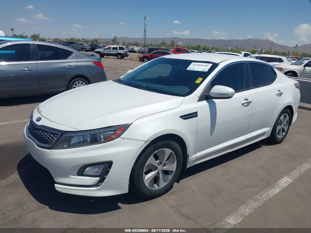 KIA OPTIMA HYBRID 2015 KNAGM4ADXF5078810 Image 2