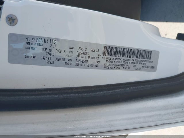 Dodge Grand Caravan Gt 2017 2C4RDGEG0HR715520 Image 9
