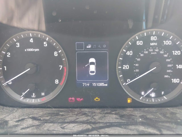 45389701 :رقم المزاد ، 5NPE24AF0HH451857 vin ، 2017 Hyundai Sonata Se مزاد بيع