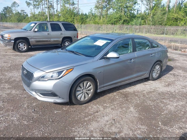 2016 Hyundai Sonata Hybrid Se მანქანა იყიდება აუქციონზე, vin: KMHE24L14GA019081, აუქციონის ნომერი: 45389886