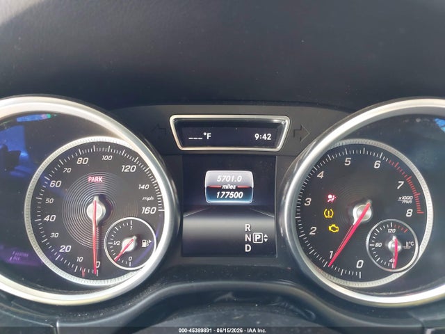 Aukcja sprzedaży 2016 Mercedes-benz Gle 350, vin: 4JGDA5JB8GA632756, numer aukcji: 45389891
