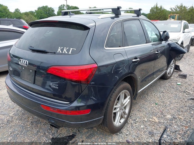 Продажа на аукционе авто 2016 Audi Q5 2.0t Premium, vin: WA1L2AFP9GA018593, номер лота: 45389913