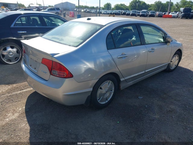 Aukcja sprzedaży 2007 Honda Civic Hybrid, vin: JHMFA36277S003976, numer aukcji: 45389921