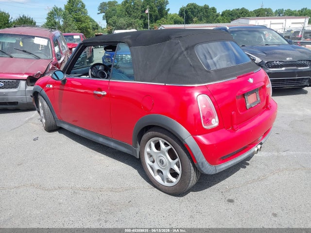 Продаж на аукціоні авто 2007 Mini Cooper S, vin: WMWRH33507TJ43688, номер лоту: 45389935