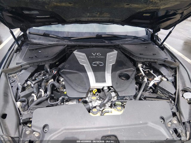 2016 Infiniti Q50 3.0t Premium მანქანა იყიდება აუქციონზე, vin: JN1EV7ARXGM345846, აუქციონის ნომერი: 45389958