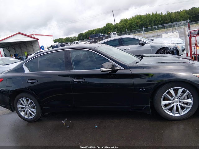 2016 Infiniti Q50 3.0t Premium მანქანა იყიდება აუქციონზე, vin: JN1EV7ARXGM345846, აუქციონის ნომერი: 45389958
