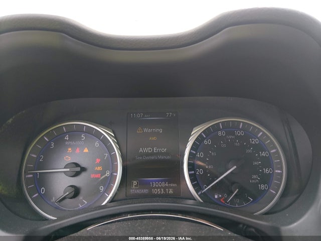 2016 Infiniti Q50 3.0t Premium მანქანა იყიდება აუქციონზე, vin: JN1EV7ARXGM345846, აუქციონის ნომერი: 45389958