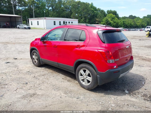 Продаж на аукціоні авто 2016 Chevrolet Trax Lt, vin: KL7CJLSB0GB597799, номер лоту: 45389970