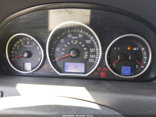 2012 Hyundai Veracruz Limited მანქანა იყიდება აუქციონზე, vin: KM8NU4CC2CU202046, აუქციონის ნომერი: 45389986