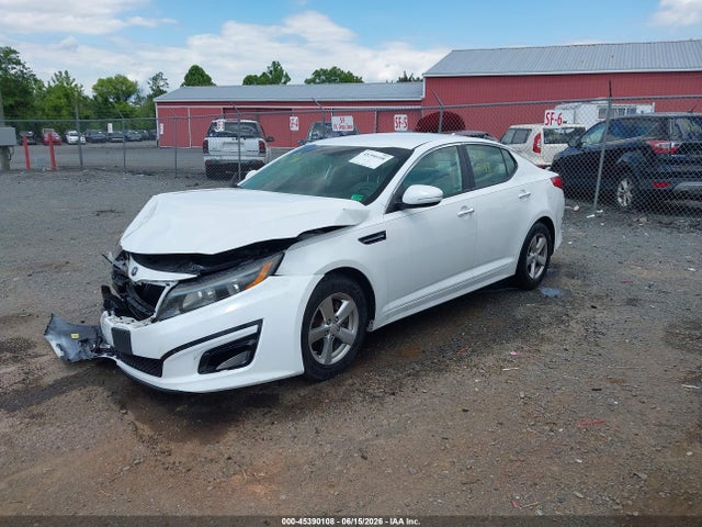 2015 Kia Optima Lx მანქანა იყიდება აუქციონზე, vin: 5XXGM4A73FG507911, აუქციონის ნომერი: 45390108