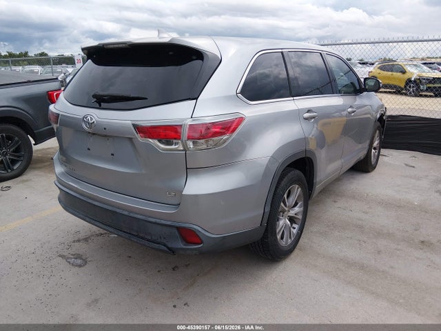 Aukcja sprzedaży 2015 Toyota Highlander Le Plus V6, vin: 5TDZKRFH1FS081616, numer aukcji: 45390157